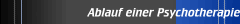 Ablauf einer Psychotherapie